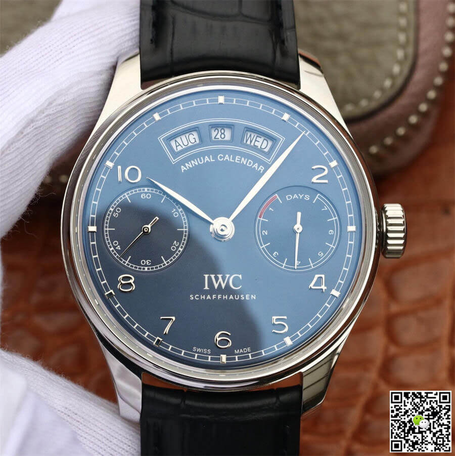 Replica IWC Portugieser IW503502 1:1 Best Edition Blue Dial - DEEPREPS