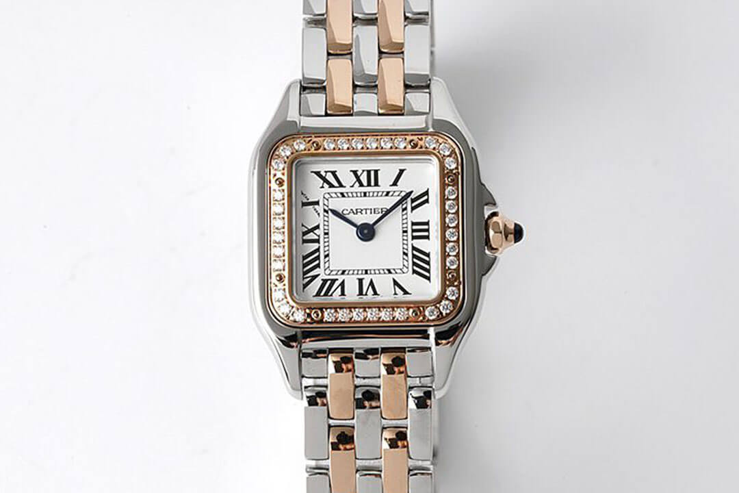 Replica Panthere De Cartier W3PN0006 22MM 1:1 Best Edition  Diamond Bezel - DEEPREPS