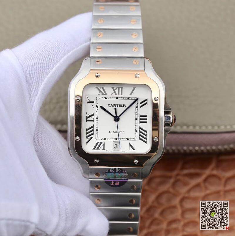 Cartier Watch Rep De Santos W2SA0006 2018 BV - DEEPREPS