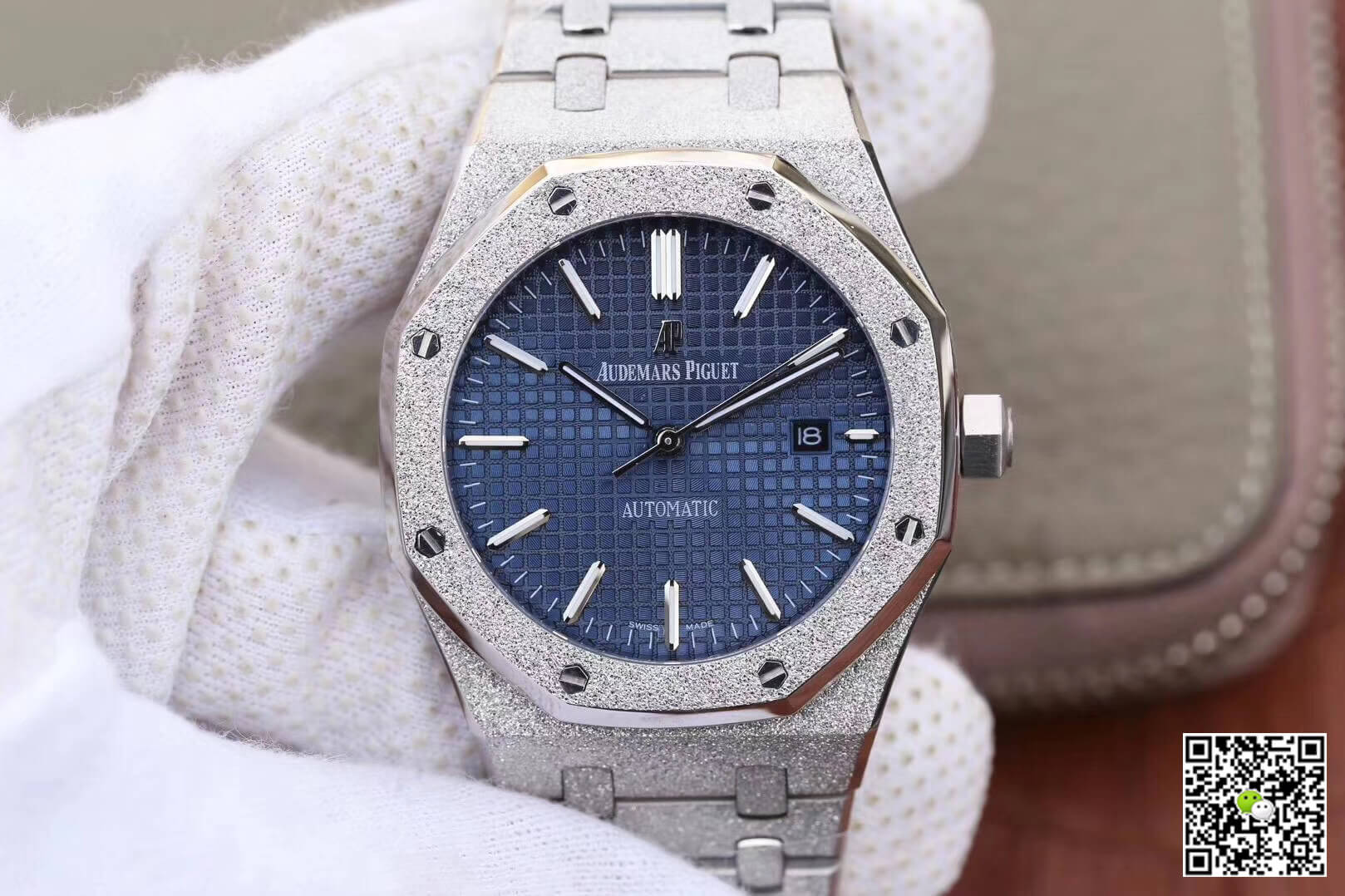 Replica Audemars Piguet Royal Oak 15454BC.GG.1259BC.01 1:1 Best Edition Blue Dial - DEEPREPS