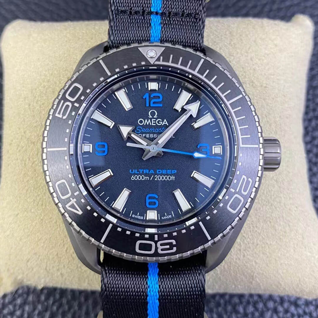 Replica Omega Seamaster 215.92.46.21.01.001 1:1 Best Edition Black Dial - DEEPREPS
