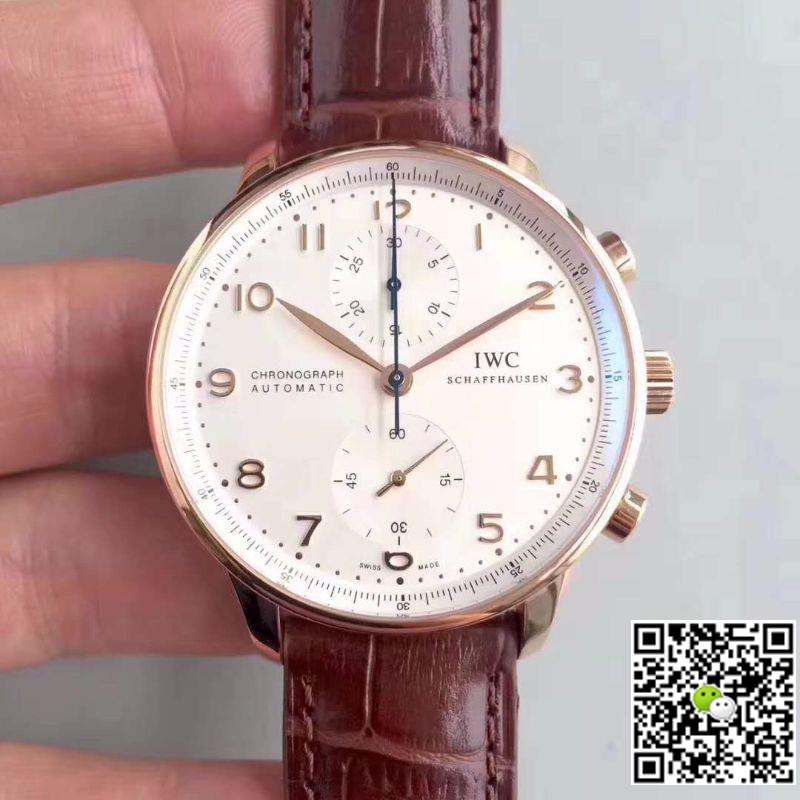 IWC Replica Portuguese Chronograph IW371445 1:1 Best Edition - DEEPREPS