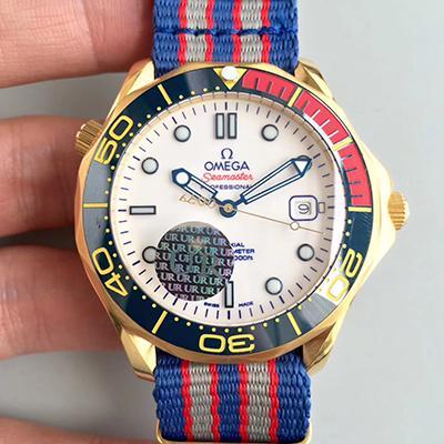 Replica Omega Seamaster Diver 300M 212.62.41.20.04.001 1:1 Best Edition 18K Yellow Gold - DEEPREPS