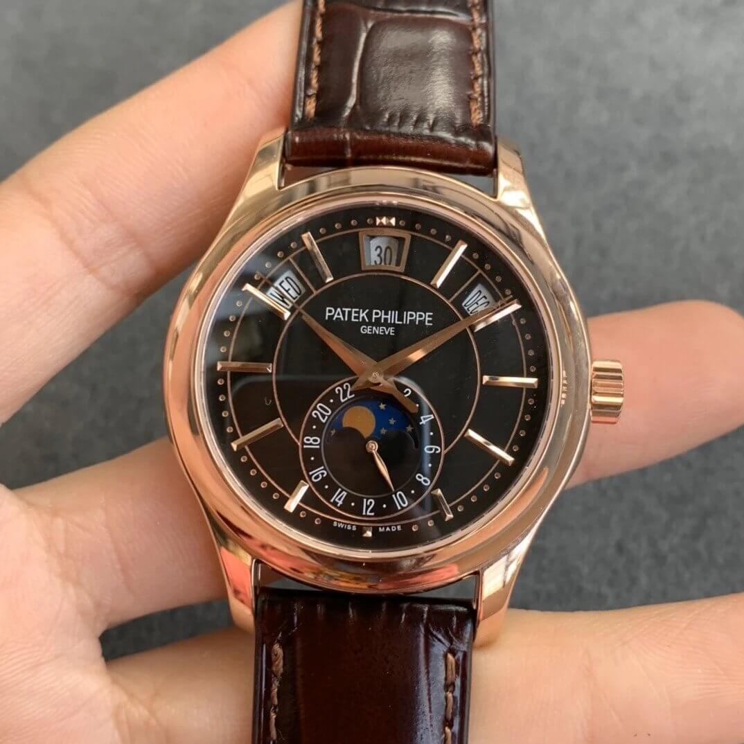 Replica Patek Philippe Complications 5205R-010 1:1 Best Edition Black Dial - DEEPREPS