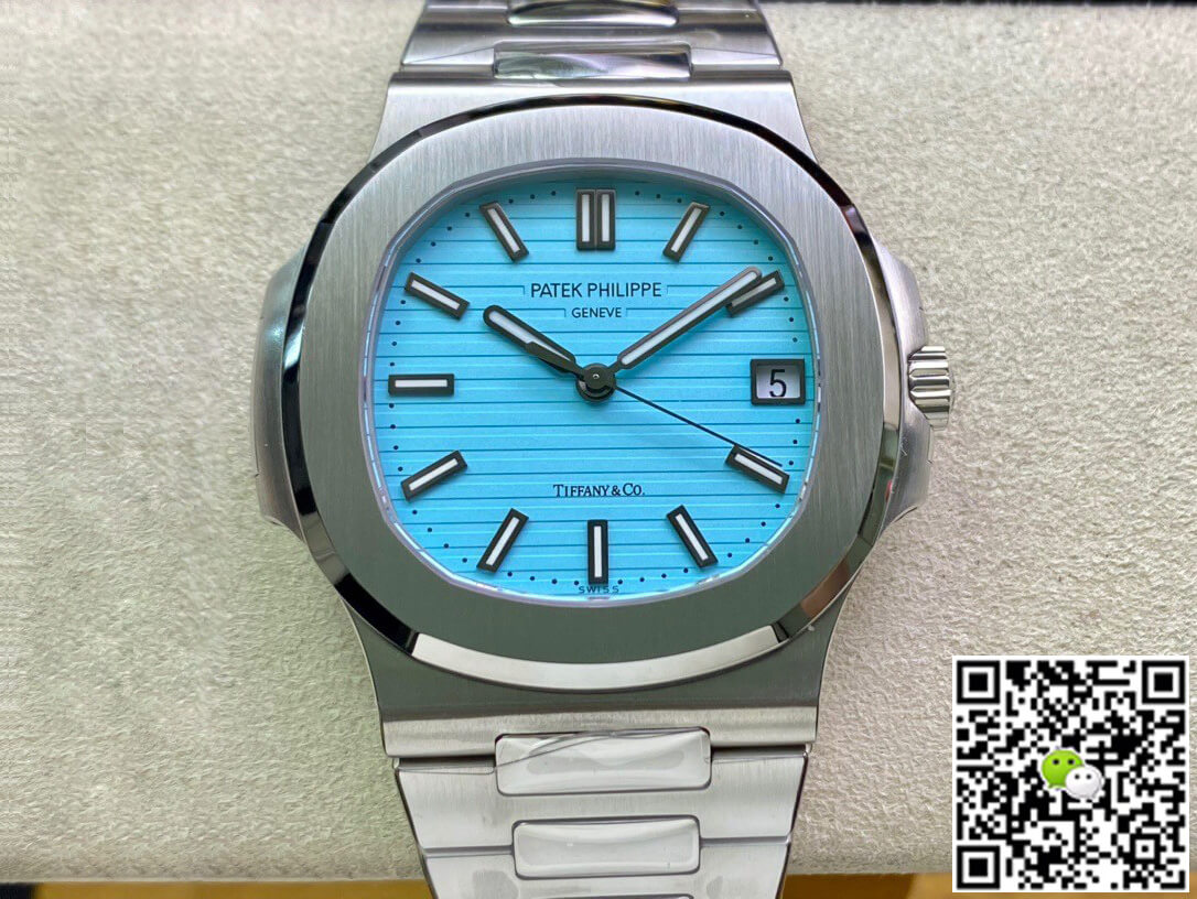 Replica Patek Philippe Nautilus 5711/1A-018 170th Anniversary 1:1 Best Edition Tiffany Blue Dial - DEEPREPS