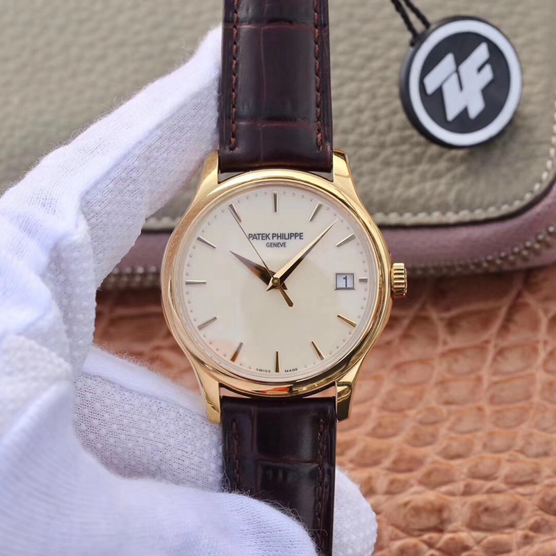 Replica Patek Philippe Calatrava 5227J-001 1:1 Best Edition 18K Yellow Gold Case - DEEPREPS