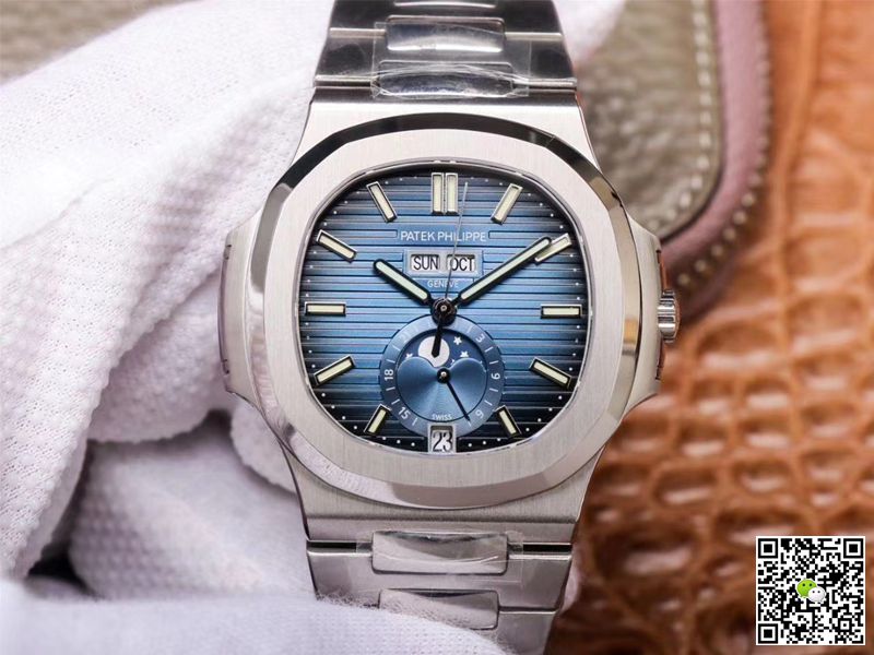 Replica Patek Philippe Nautilus 5726/1A-014 1:1 Best Edition Blue Dial - DEEPREPS