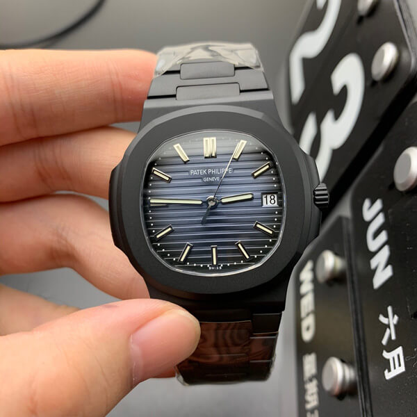 Replica Patek Philippe Nautilus 1:1 Best Edition V4 DCL Version Blue Dial - DEEPREPS