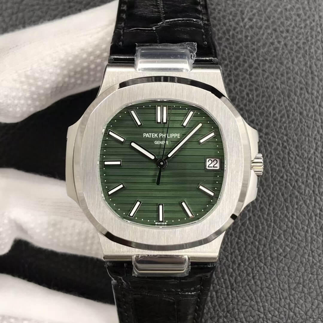 Replica Patek Philippe Nautilus 5711/1A-014 1:1 Best Edition Olive Green Dial - DEEPREPS