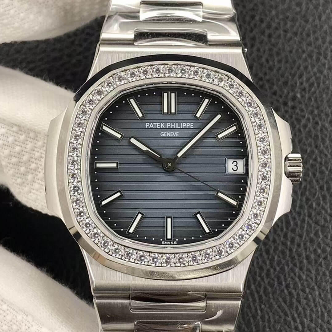 Replica Patek Philippe Nautilus 5713/1G-010 1:1 Best Edition Blue Dial - DEEPREPS