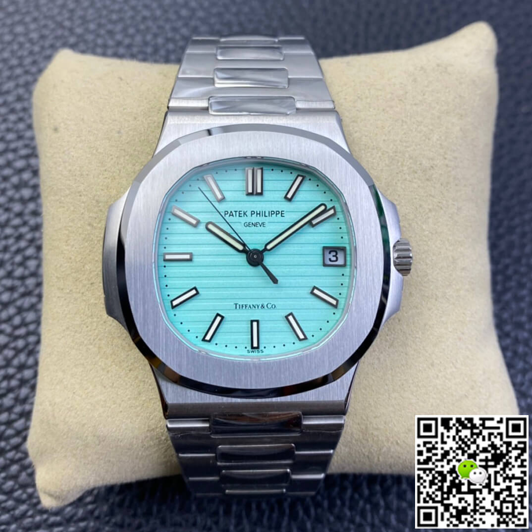 Replica Patek Philippe Nautilus 5711/1A-018 1:1 Best Edition Tiffany Blue Dial - DEEPREPS