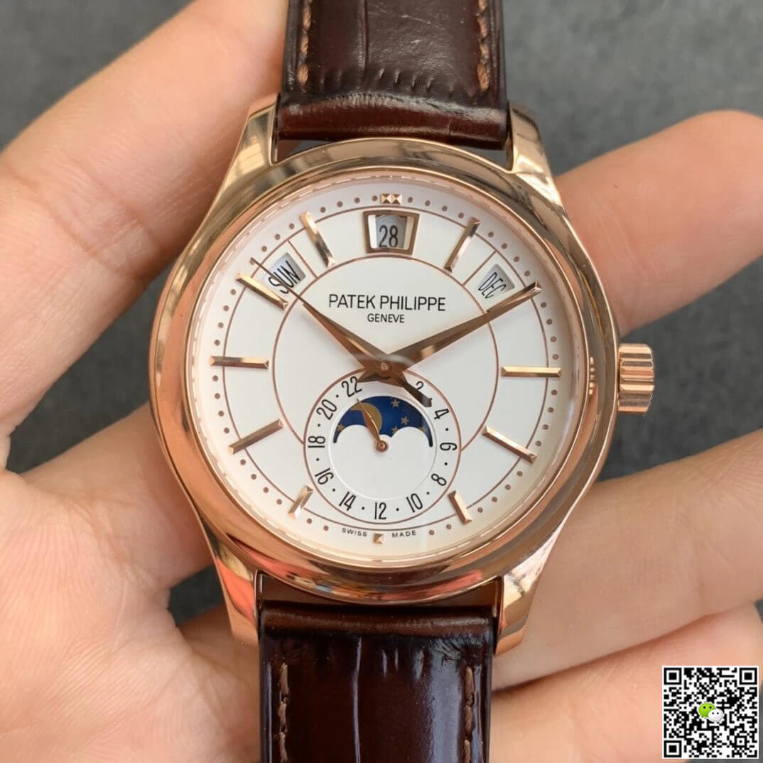 Replica Patek Philippe Complications 5205R-001 1:1 Best Edition Milky White Dial - DEEPREPS