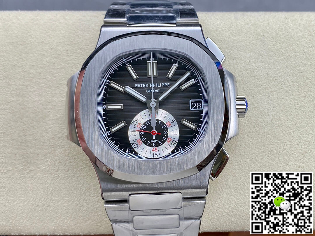 Replica Patek Philippe Nautilus 5980/1A-014 1:1 Best Edition Black Dial - DEEPREPS