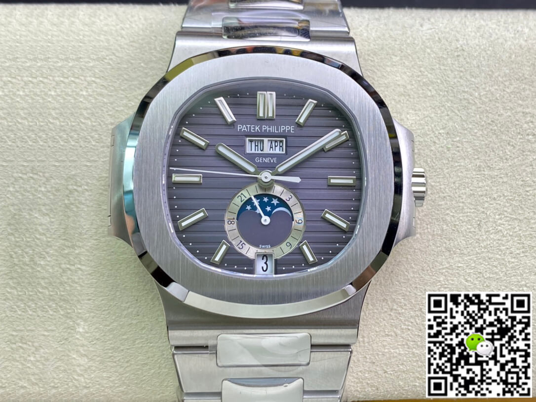 Replica Patek Philippe Nautilus 5726/1A-001 1:1 Best Edition Grey Dial - DEEPREPS