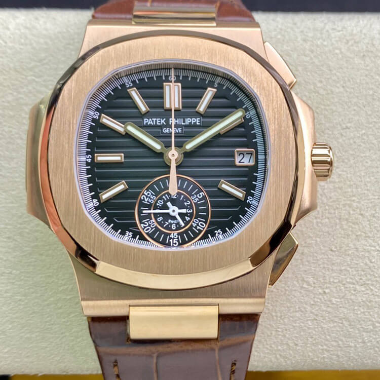 Replica Patek Philippe Nautilus 5980 1:1 Best Edition V2 Black Dial - DEEPREPS