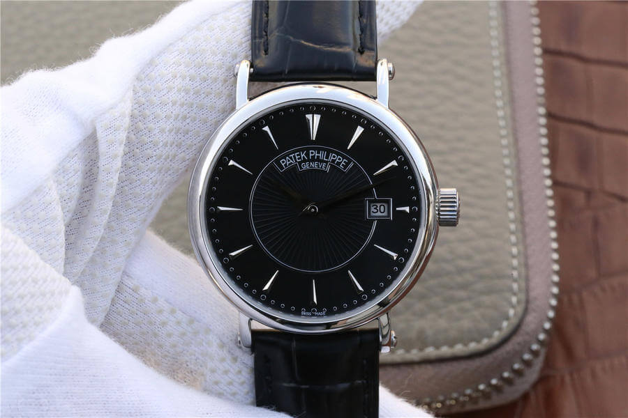Replica Patek Philippe Calatrava 5153G-001 1:1 Best Edition Black Dial - DEEPREPS