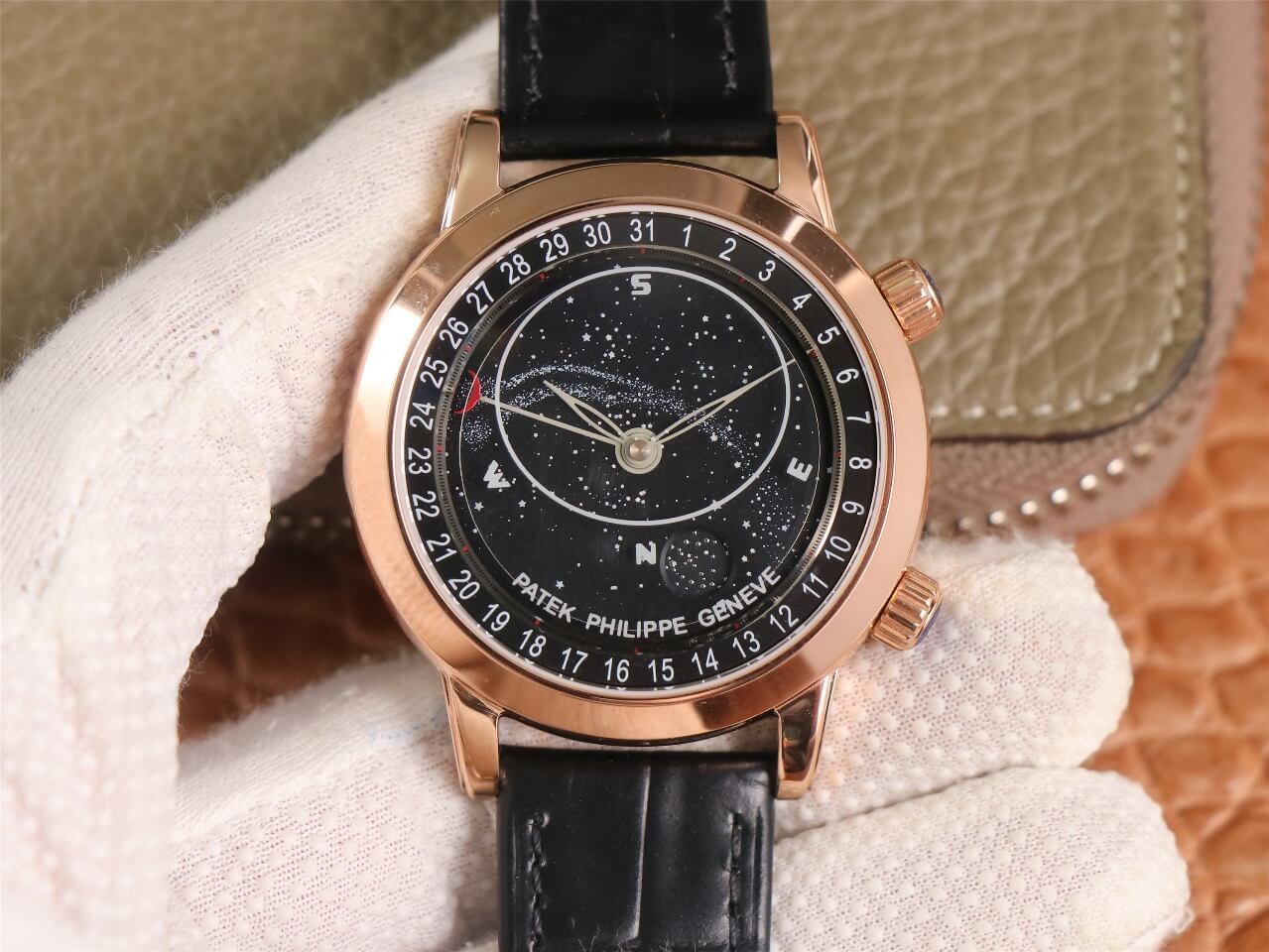 Replica Patek Philippe Grand Complications 6102 1:1 Best Edition Black Starry Dial - DEEPREPS