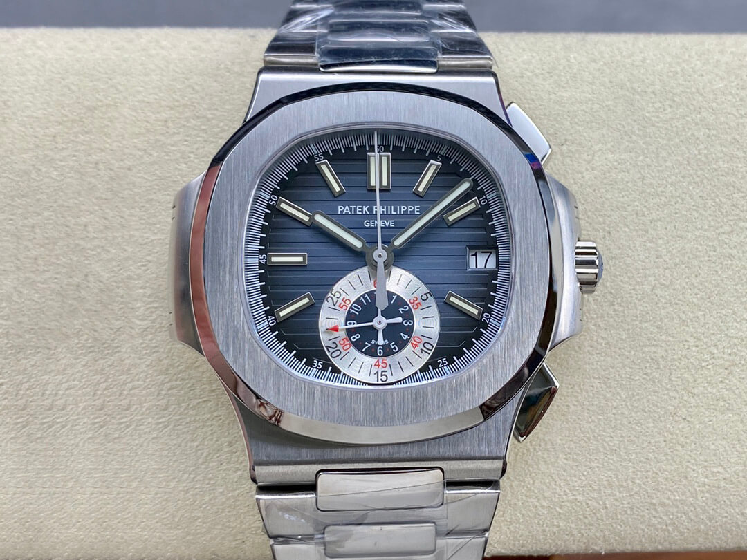 Replica Patek Philippe Nautilus 5980/1A-001 1:1 Best Edition Blue Dial - DEEPREPS