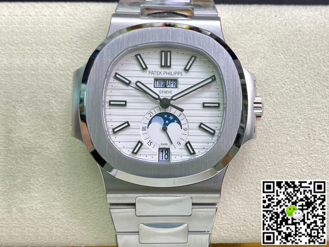 Replica Patek Philippe Nautilus 5726/1A-010 1:1 Best Edition White Dial - DEEPREPS