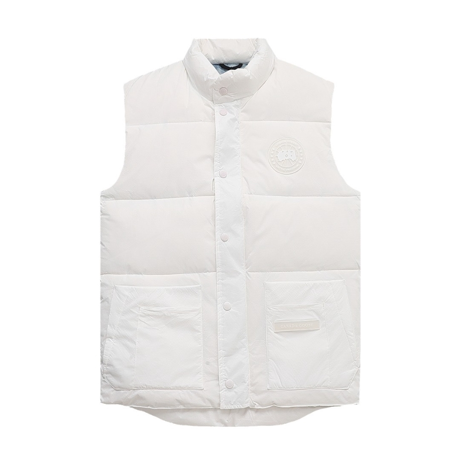 CANADA GOOSE WHITE VEST   CN33 - DEEPREPS