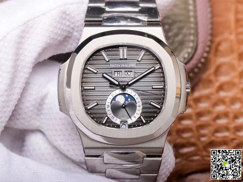 Replica Patek Philippe Nautilus 5726/1A-001 1:1 Best Edition Gray Dial - DEEPREPS