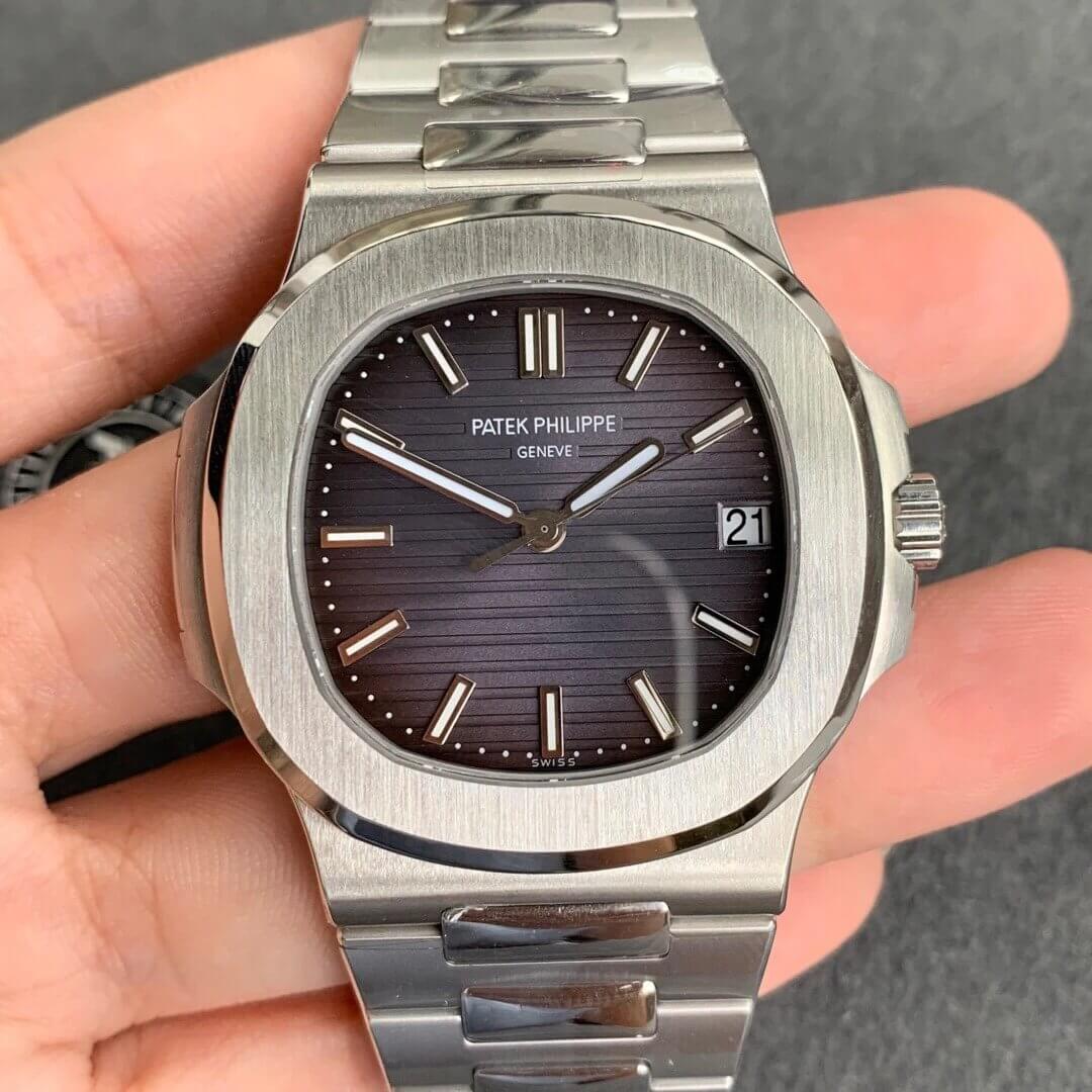 Replica Patek Philippe Nautilus 5711 1:1 Best Edition V4 Gray Dial - DEEPREPS