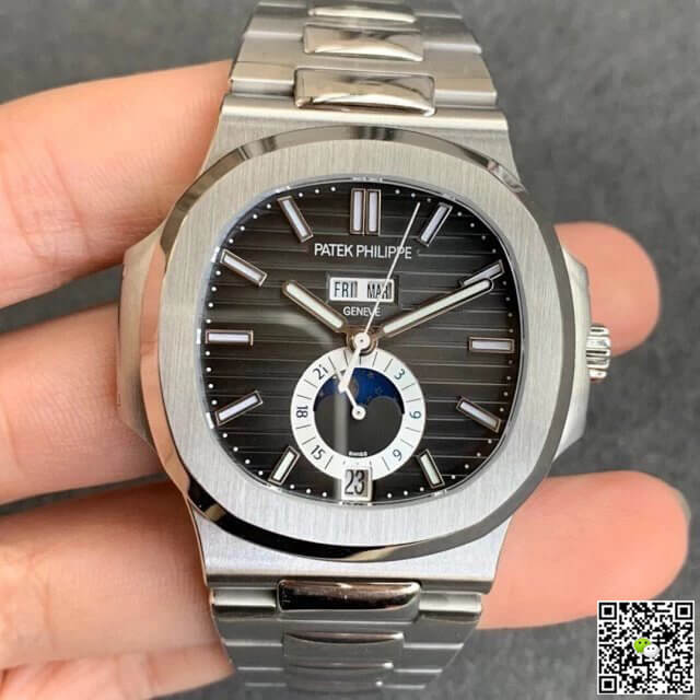 Replica Patek Philippe Nautilus 5726/1A-001 1:1 Best Edition  Dark Grey Dial - DEEPREPS