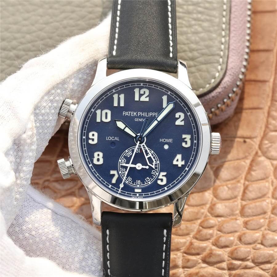 Replica Patek Philippe Calatrava 5524G-001 1:1 Best Edition Blue Dial - DEEPREPS