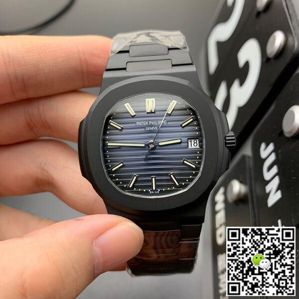 Replica Patek Philippe Nautilus 1:1 Best Edition V4 DCL Version Blue Dial - DEEPREPS