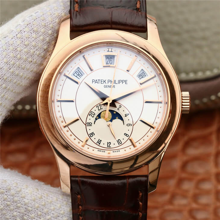 Replica Patek Philippe Grand Complications 5205R-001 1:1 Best Edition Milky White Dial - DEEPREPS