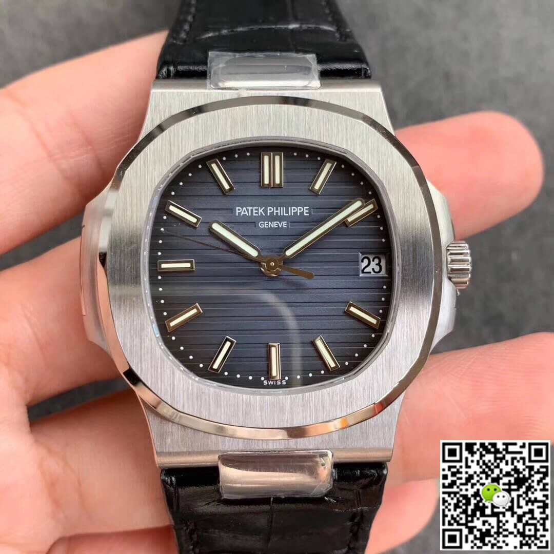 Replica Patek Philippe Nautilus 5711G 1:1 Best Edition  V4 Blue Dial - DEEPREPS
