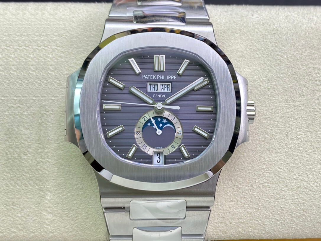 Replica Patek Philippe Nautilus 5726/1A-001 1:1 Best Edition Grey Dial - DEEPREPS