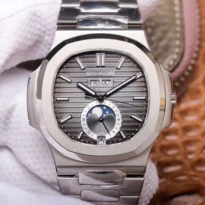 Replica Patek Philippe Nautilus 5726/1A-001 1:1 Best Edition Gray Dial - DEEPREPS