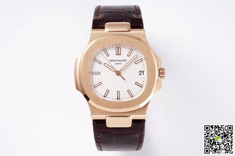Replica Patek Philippe Nautilus 5711R-001 1:1 Best Edition  V4 White Dial - DEEPREPS