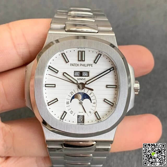 Replica Patek Philippe Nautilus 5726/1A-010 1:1 Best Edition GR Factory White Dial - DEEPREPS
