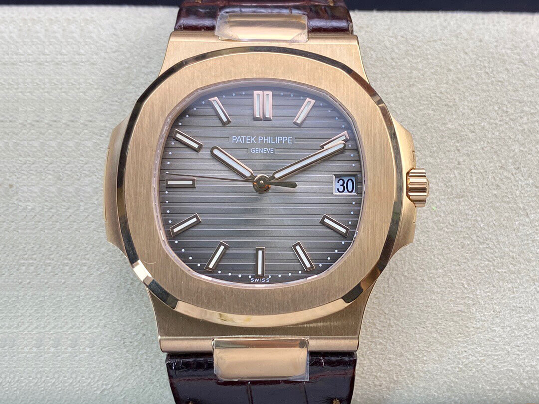Replica Patek Philippe Nautilus 5711R-001 1:1 Best Edition  V4 Brown Dial - DEEPREPS