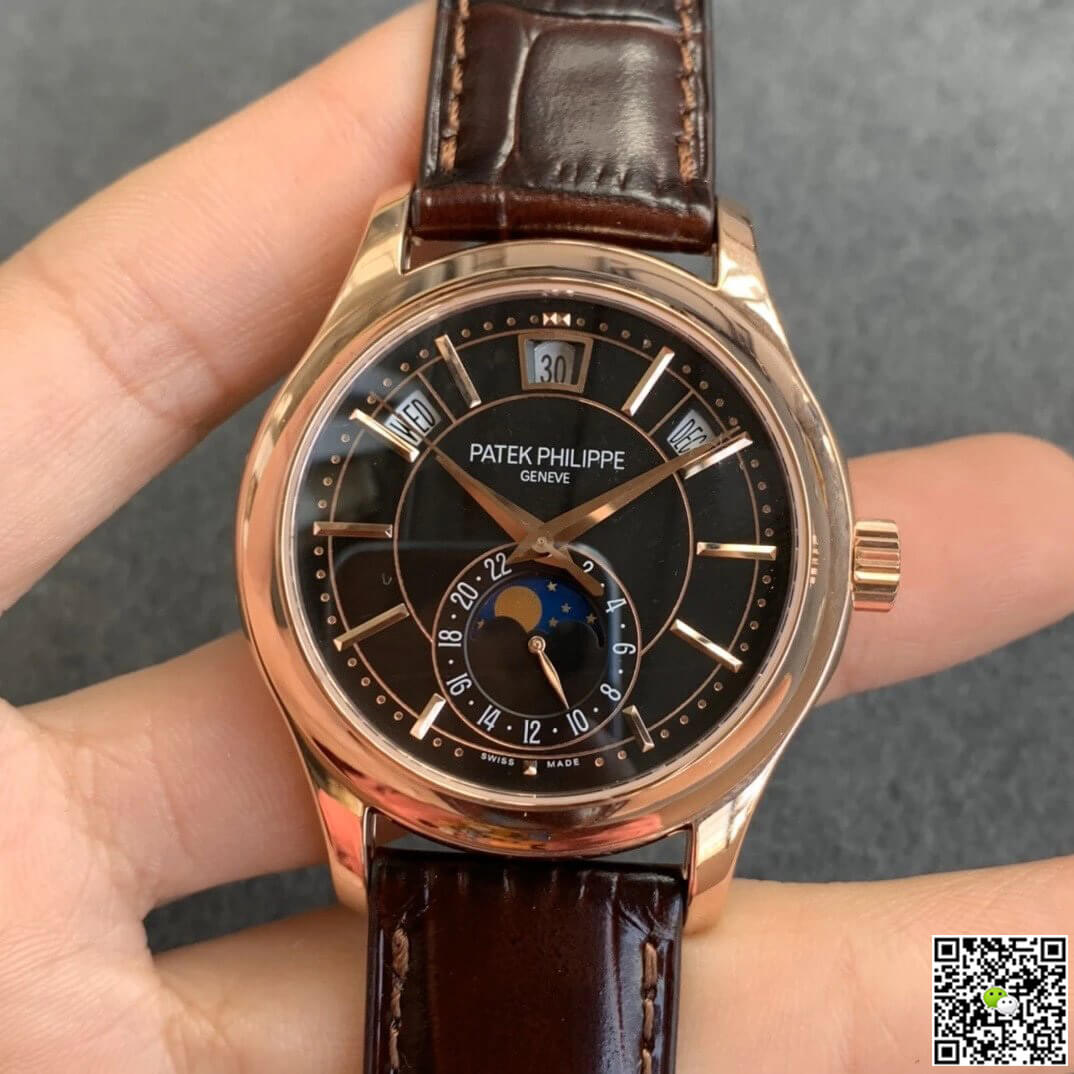 Replica Patek Philippe Complications 5205R-010 1:1 Best Edition Black Dial - DEEPREPS