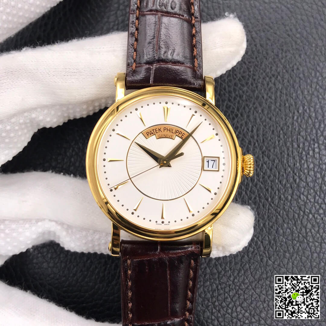 Replica Patek Philippe Calatrava 5153R-001 1:1 Best Edition Gold Case - DEEPREPS