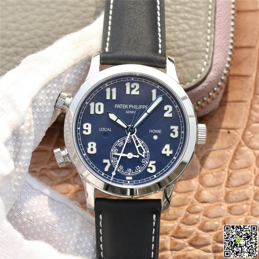 Replica Patek Philippe Calatrava 5524G-001 1:1 Best Edition Blue Dial - DEEPREPS