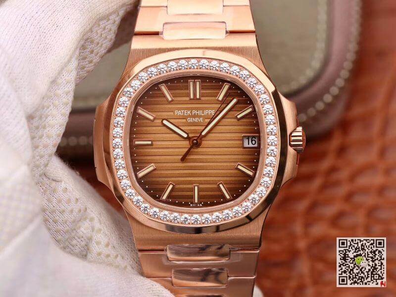 Replica Patek Philippe Nautilus 5711  V2 Men Watches 1:1 Best Edition Rose gold dial - DEEPREPS