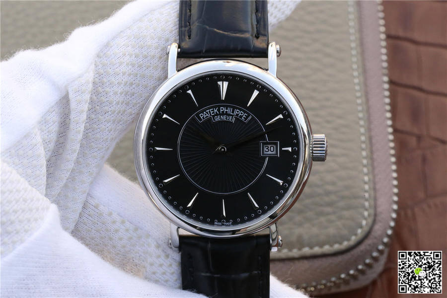 Replica Patek Philippe Calatrava 5153G-001 1:1 Best Edition Black Dial - DEEPREPS