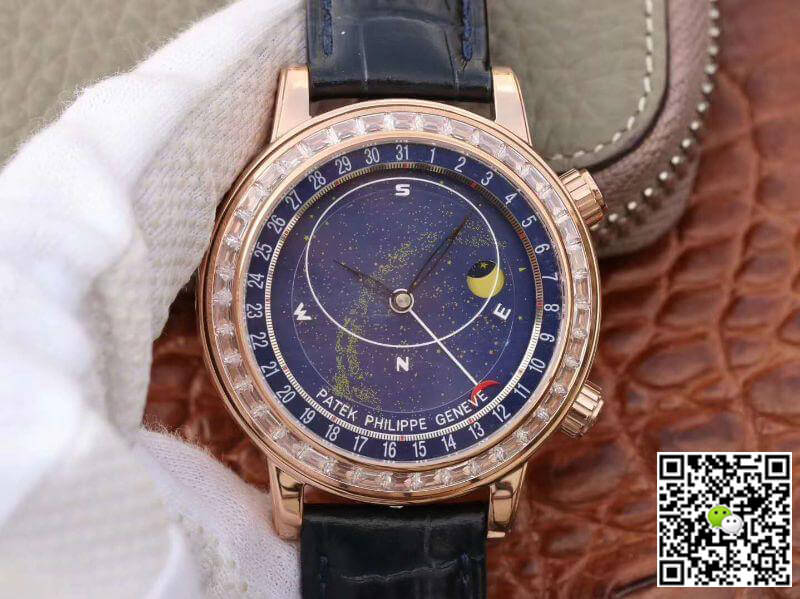 Replica Patek Philippe Grand Complications 6103P-001 1:1 Best Edition Blue Dial - DEEPREPS
