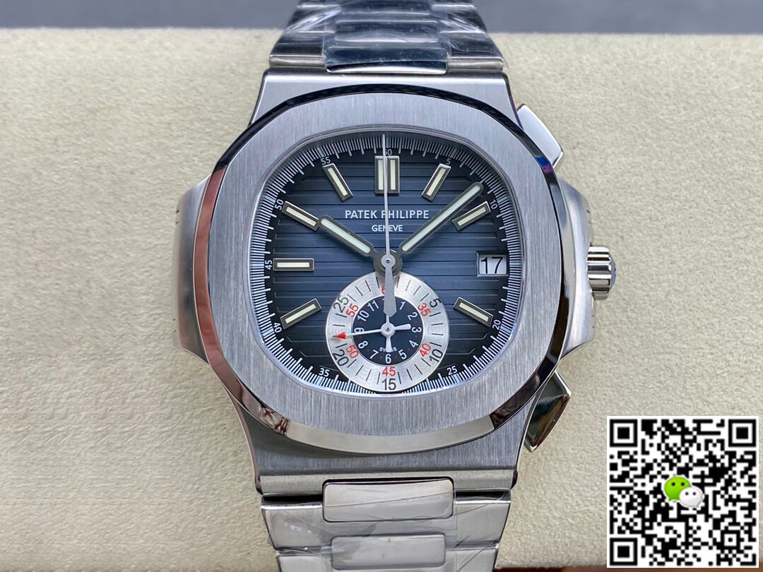 Replica Patek Philippe Nautilus 5980/1A-001 1:1 Best Edition Blue Dial - DEEPREPS