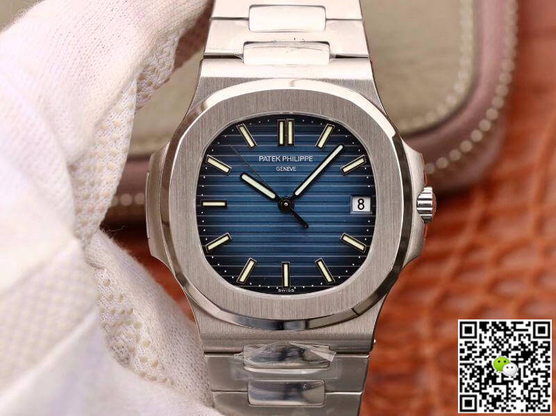 Replica Patek Philippe Nautilus Jumbo 5711/1A-010 1:1 Best Edition Blue Dial - DEEPREPS