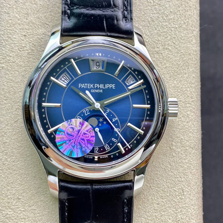 Replica Patek Philippe Complications 5205G-013 1:1 Best Edition Blue Dial - DEEPREPS