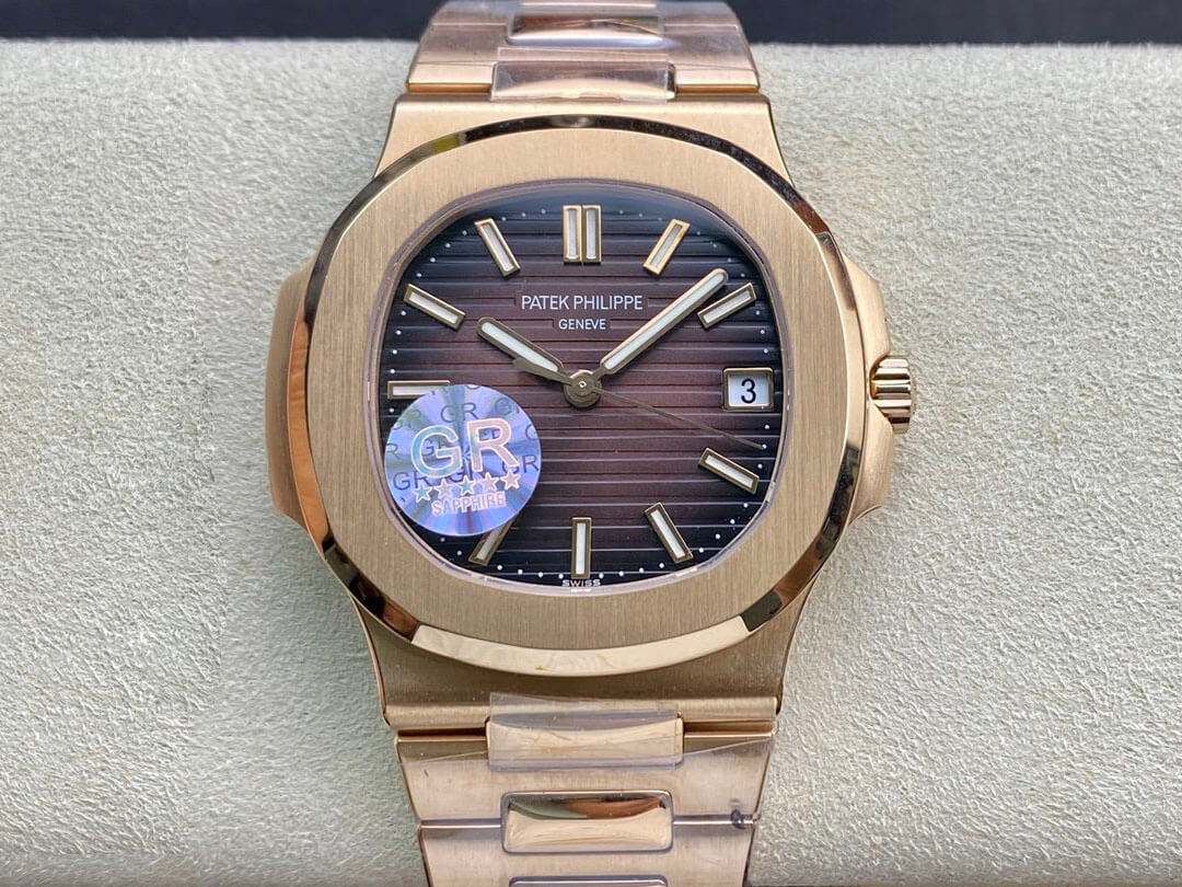 Replica Patek Philippe Nautilus 5711/1R-001 1:1 Best Edition V2 Brown Gradient Dial - DEEPREPS
