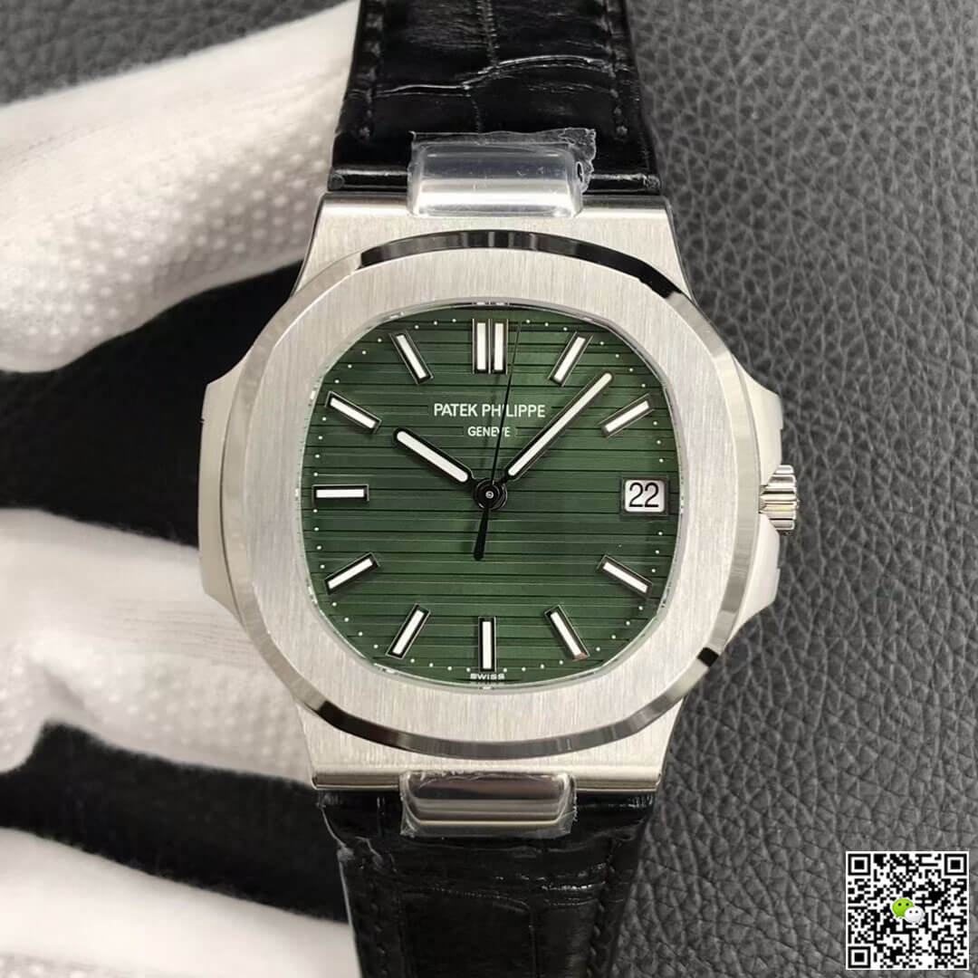 Replica Patek Philippe Nautilus 5711/1A-014 1:1 Best Edition Olive Green Dial - DEEPREPS