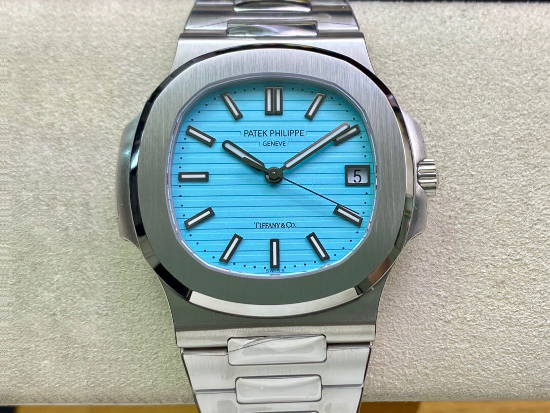 Replica Patek Philippe Nautilus 5711/1A-018 170th Anniversary 1:1 Best Edition Tiffany Blue Dial - DEEPREPS