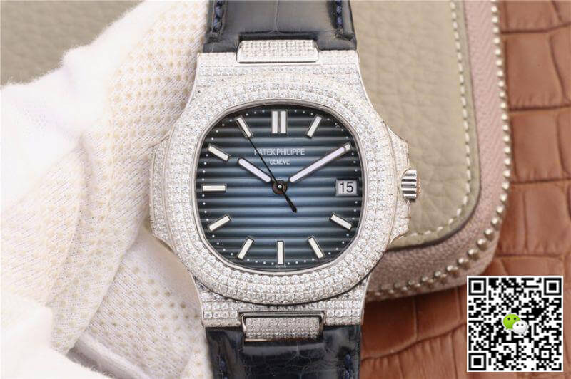 Replica Patek Philippe Nautilus 5719/1G-001 1:1 Best Edition Blue Dial - DEEPREPS