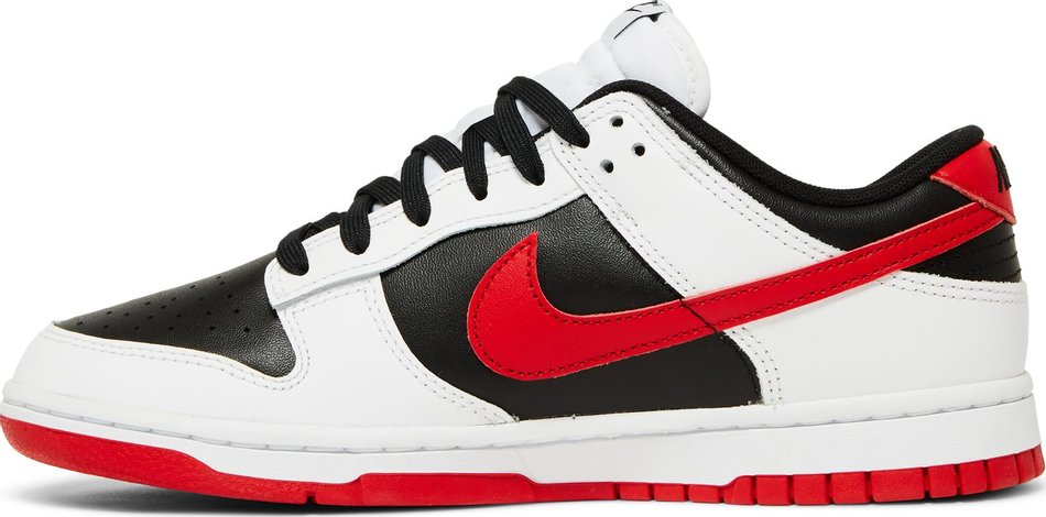 Dunk Low  White Black Red  FD9762-061 - DEEPREPS